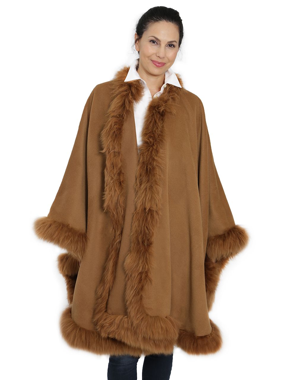 TICCA/ティッカWOOL FUR PONCHO TICCA/ティッカWOOL FUR PONCHO