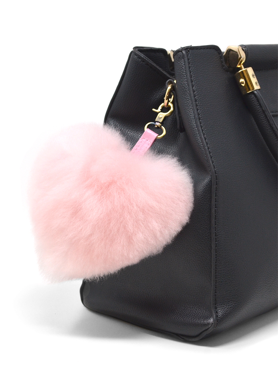 Porte-clés / Charme Sac Brighton - Ours Polaire Et Cœur Alcazar, Neuf Avec étiquette (valeur $50)