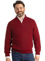 Alpaca Sweater Mens' Heritage 1/4 Zip Pullover Main Image.