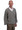 Alpaca V Neck Pullover, Lemmermayer style, Links knit Men's pullover golf sweater, side view.