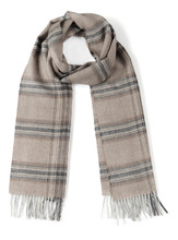 Balmoral Tartan Baby Alpaca Scarf Unisex for Men & Women