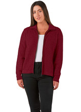 トップス ALPACA KNIT SHIRT CARDIGAN 100-Alpaca-Wool-Womans-