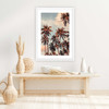 Paradise Palms II with White Border