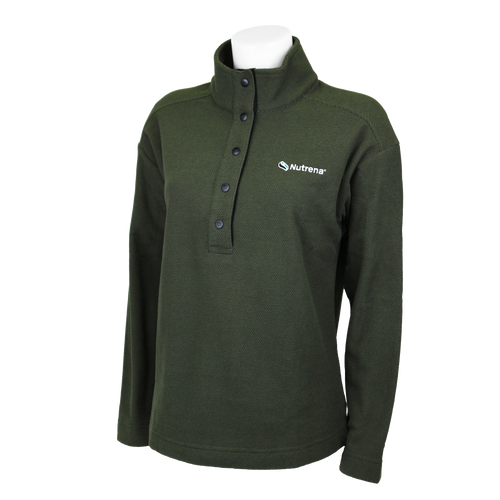 Cutter & Buck Hunts Point Recycled Fleece Womens Hybrid Snap Pullover
