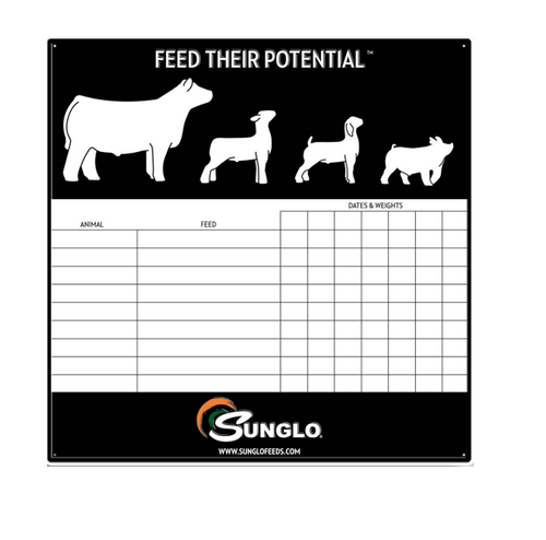 Sunglo Custom White Board