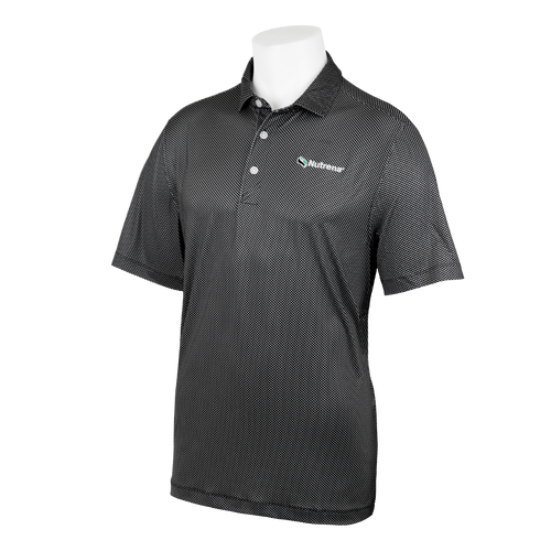 Nutrena Men's Cutter & Buck Pike Recycled Symmetry Print Polo