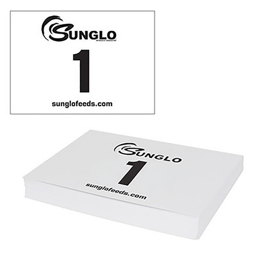 Sunglo Exhibitor Numbers 1-100 (Pack of 100)