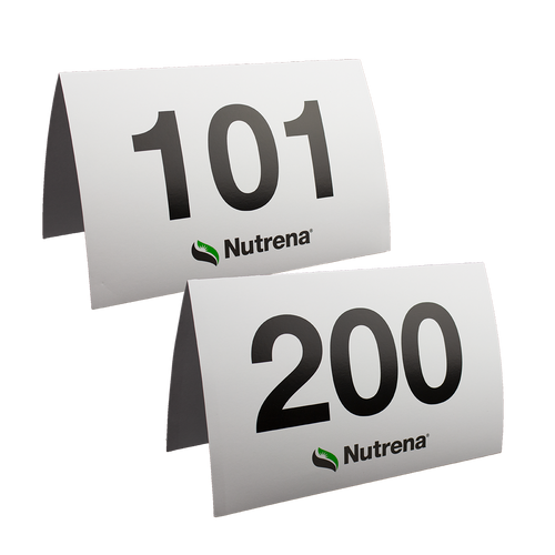 Nutrena Horse Exhibitor Numbers 101-200 - Pack of 100