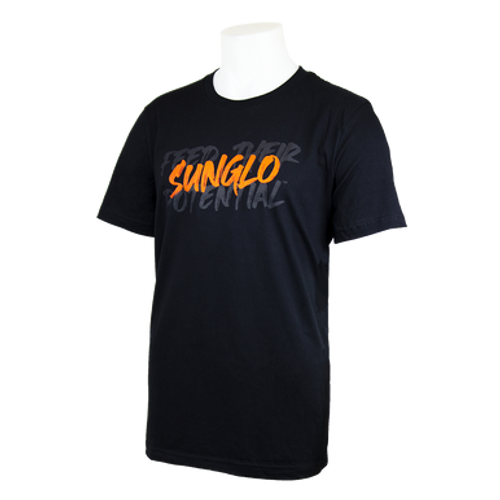 Sunglo Bella + Canvas Unisex Jersey T-Shirt - Black