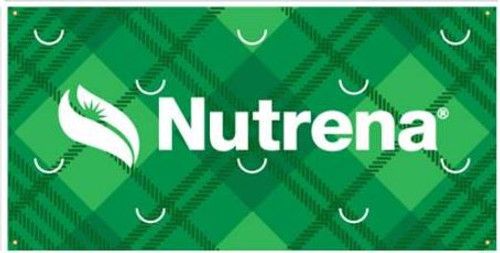 Nutrena 3' x 6' Banner with Wind Slits