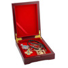 Velvet-lined Box with Cross