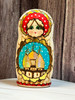 Church Matryoshka Doll - Red