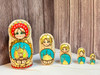 Church Matryoshka Doll - Red