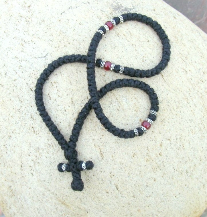 Our Hand-Knotted Prayer Ropes - Wool - 100-knot Prayer Ropes - St ...