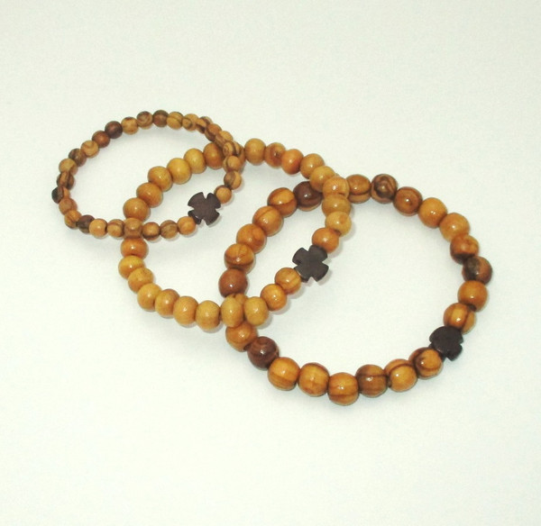 Olive wood bracelets