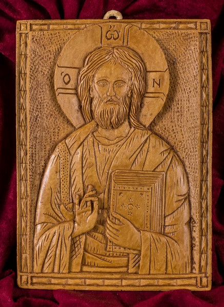 Aromatic Mastic Icon of Christ the Teacher