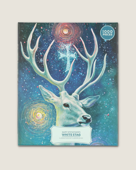 St. Efstathios' White Stag Puzzle 1000 piece