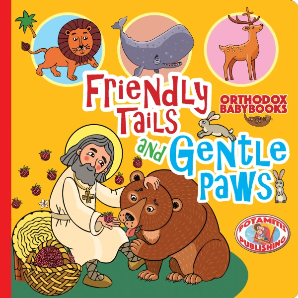 Friendly Tails and Gentle Paws board book 