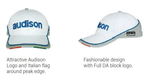 AUDISON WHITE/GREY CAP