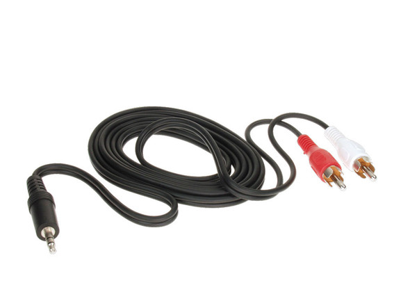 311490-02 - AUX ADAPTER JACK3,5MM>RCA PLUG  MALE
