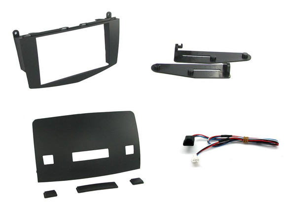 SET 2DIN MB CLASSE C (W204) 07>10 NERO TASTI SOTTO