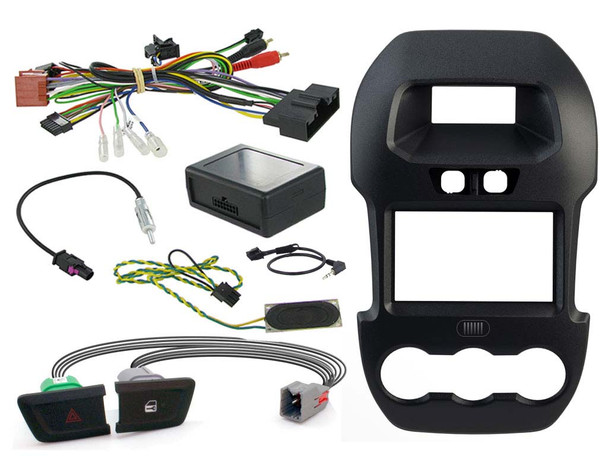 KIT CLARION FORD RANGER 2012-> NERO