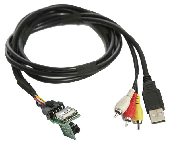 PCB RECUPERO USB/AUX-IN 4P A/V NEW QQ 2014>