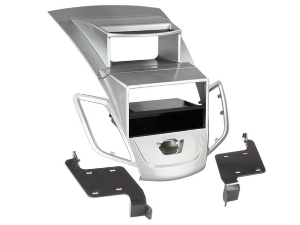 281114-21-S - FORD FIESTA DISPLAY 08>SILVER 2DIN