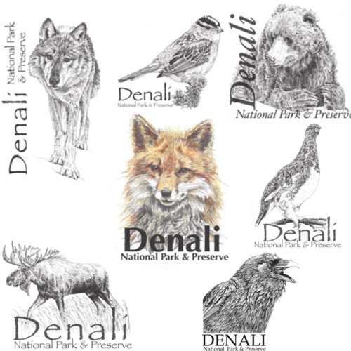 Stickers - Denali,  Jessica Hay Vinyl