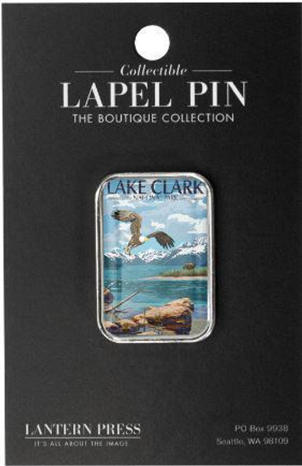 Lapel Pin - Lake Clark - Lantern
