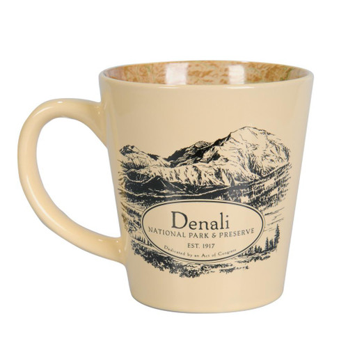 Mug - Denali Inside Out Map