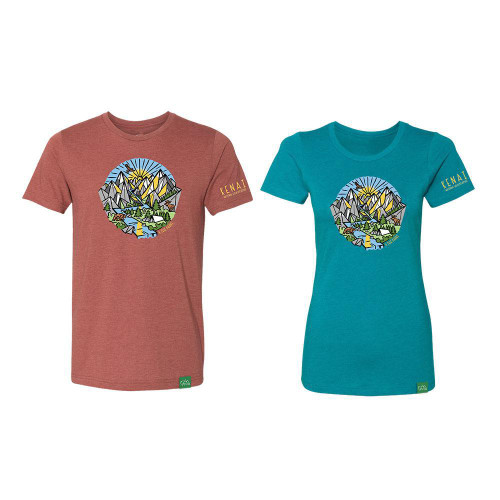 T-Shirt - Prismatic Mountains - Kenai NWR T-Shirt - Prismatic Mountains - Kenai NWR