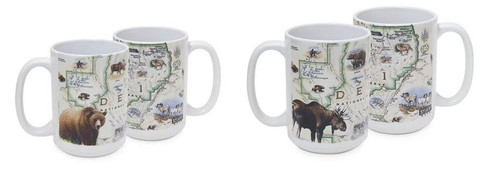 Mug - Xplorer Maps Denali Mugs Mug - Xplorer Maps Denali Mugs