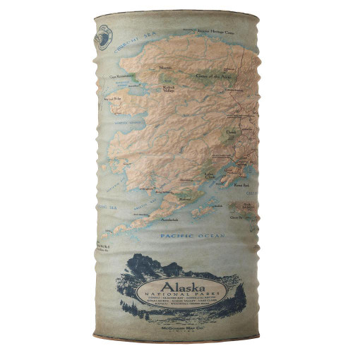 Bana - Alaska National Park Map Bana - Alaska National Park Map
