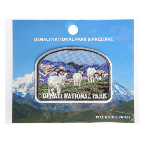 Patch Denali Dall Sheep Graze Patch Denali Dall Sheep Graze