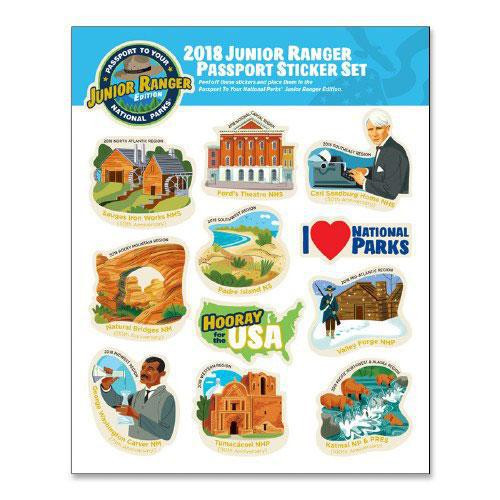 2018 Junior Ranger Sticker Set - Featuring Katmai 2018 Junior Ranger Sticker Set - Featuring Katmai