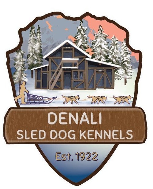 Sticker - Denali Sled Dog Kennels Logo Sticker - Denali Sled Dog Kennels Logo