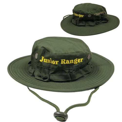 Junior Ranger Alaska Bucket Hat - Yellow Print Junior Ranger Alaska Bucket Hat - Yellow Print