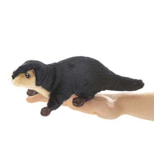 Plush Finger Puppet River Otter