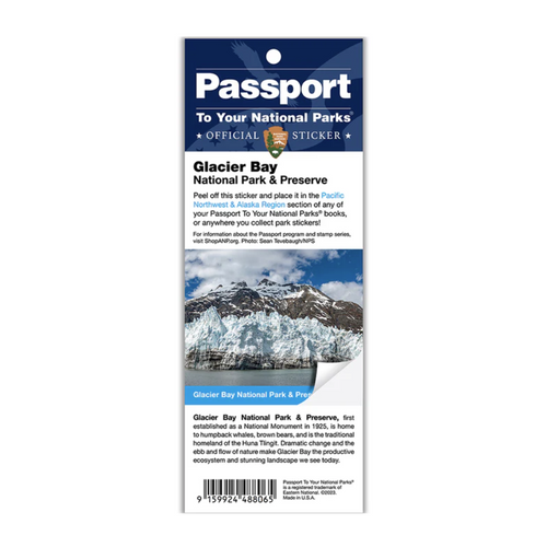 Passport Sticker Glacier Bay National Park and Preserve