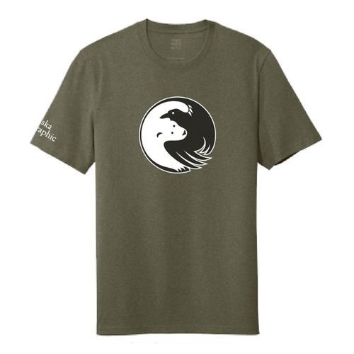 T-shirt AK GEO Logo - Olive - Short Sleeve