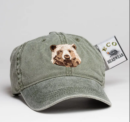 Hat Grizzly Face - Kodiak NWR
