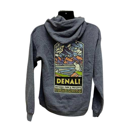 Pullover Hoodie - Denali Logo - Recycled