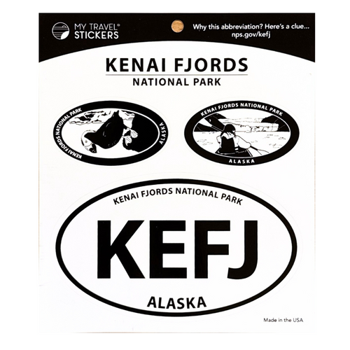 Sticker Set Kenai Fjords