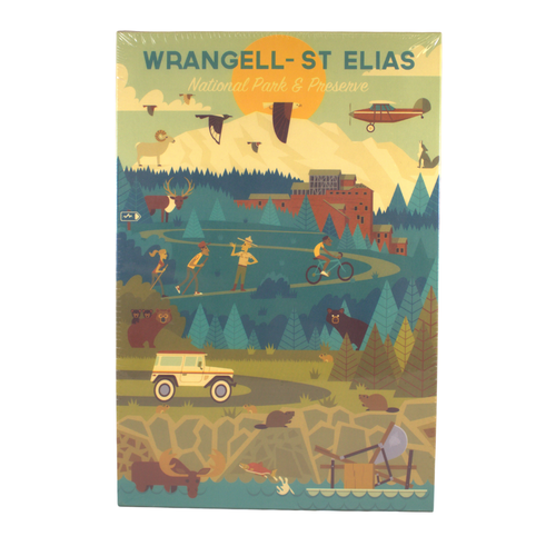 Puzzle Wrangell St. Elias Geometric 1000 pc