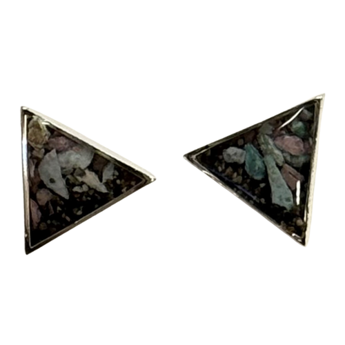 Earrings Alaska Peaks - Kenai NWR Gray