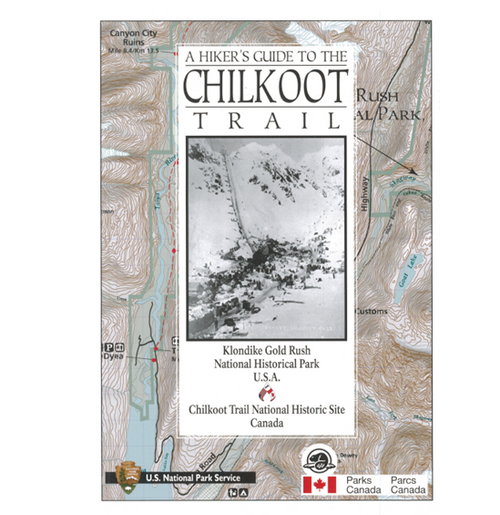 Map Hikers Guide to the Chilkoot Trail