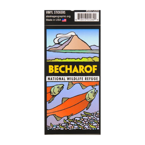 Travel Sticker Becharof National Wildlife Refuge