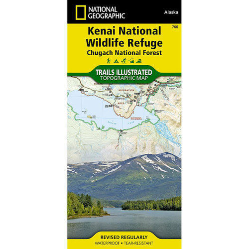 Kenai National Wildlife Refuge National Geographic Trails Illustrated Map Kenai National Wildlife Refuge National Geographic Trails Illustrated Map