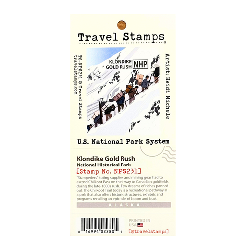 Travel Stamp Klondike Gold Rush National Historical Park